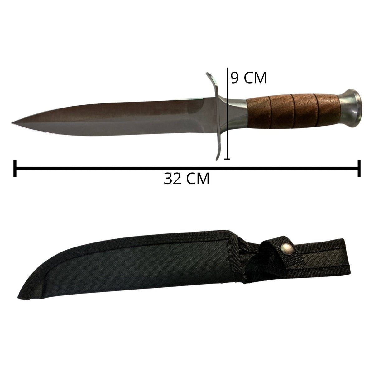 Cuchillo de doble filo para colección y campismo JF2027B - foto 2
