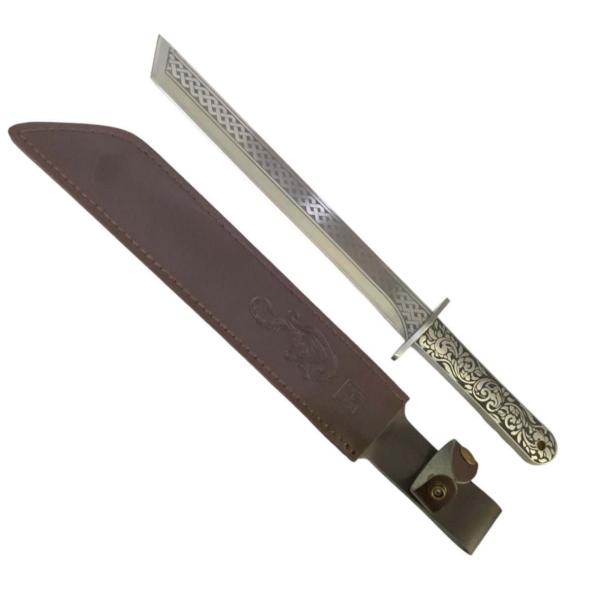Cuchillo estilo vikingo de 45 cm con funda reforzada JF5 - foto 2