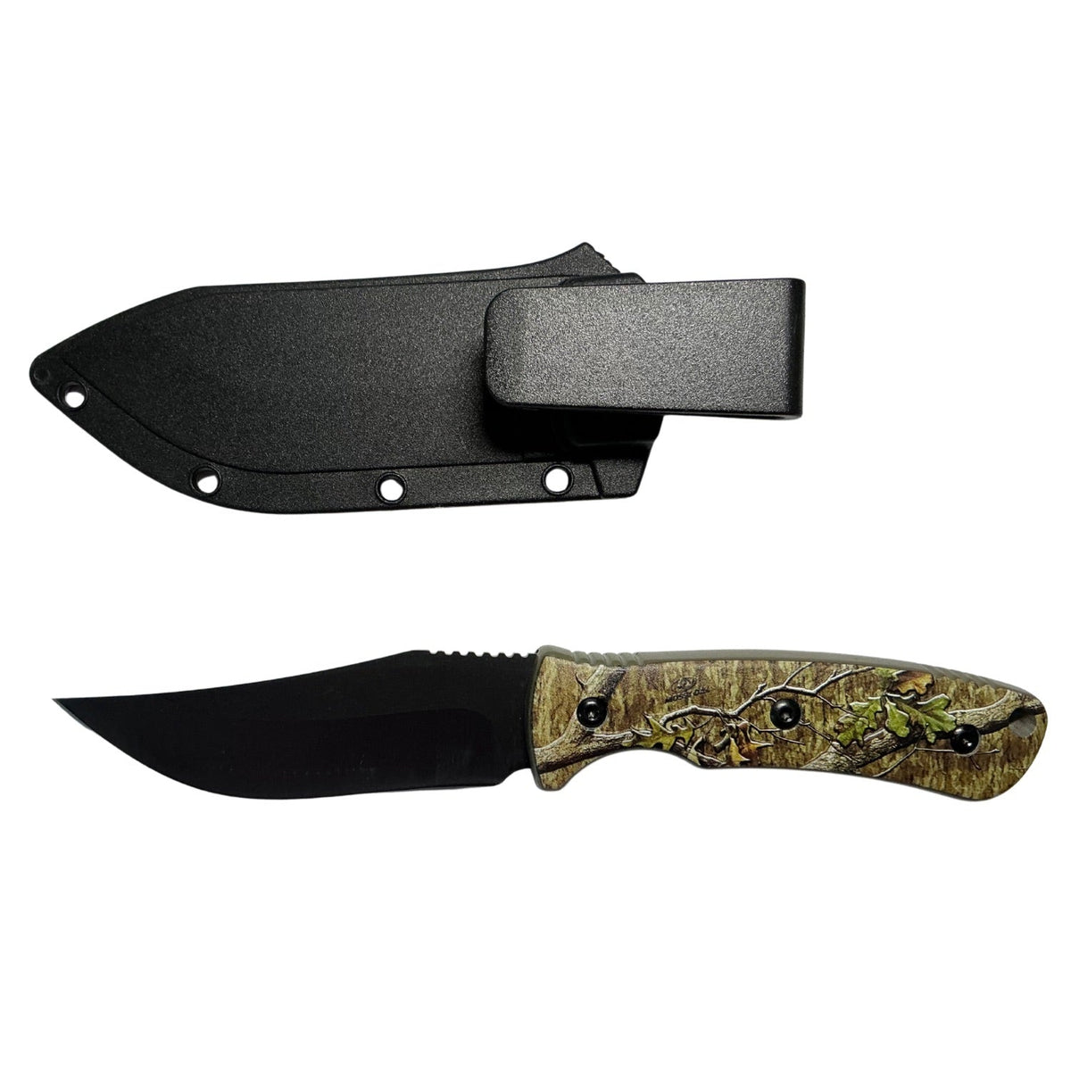 Cuchillo de supervivencia para camping con funda y clip para pantalón - foto 2