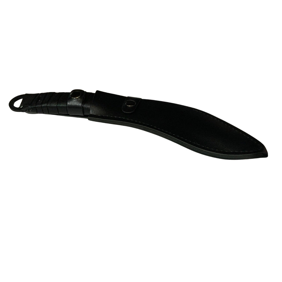 Machete curvo de 37 cm para jardinería y campismo con mango antiderrapante - foto 3