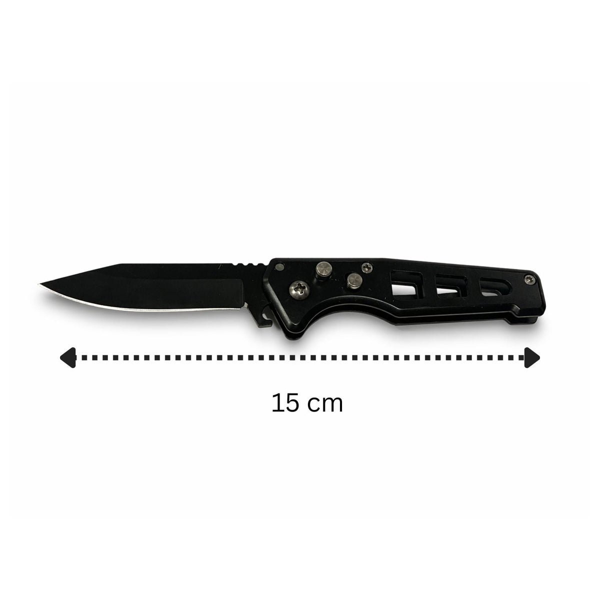 Navaja plegable EDC de 15 cm con mango antideslizante - foto 3