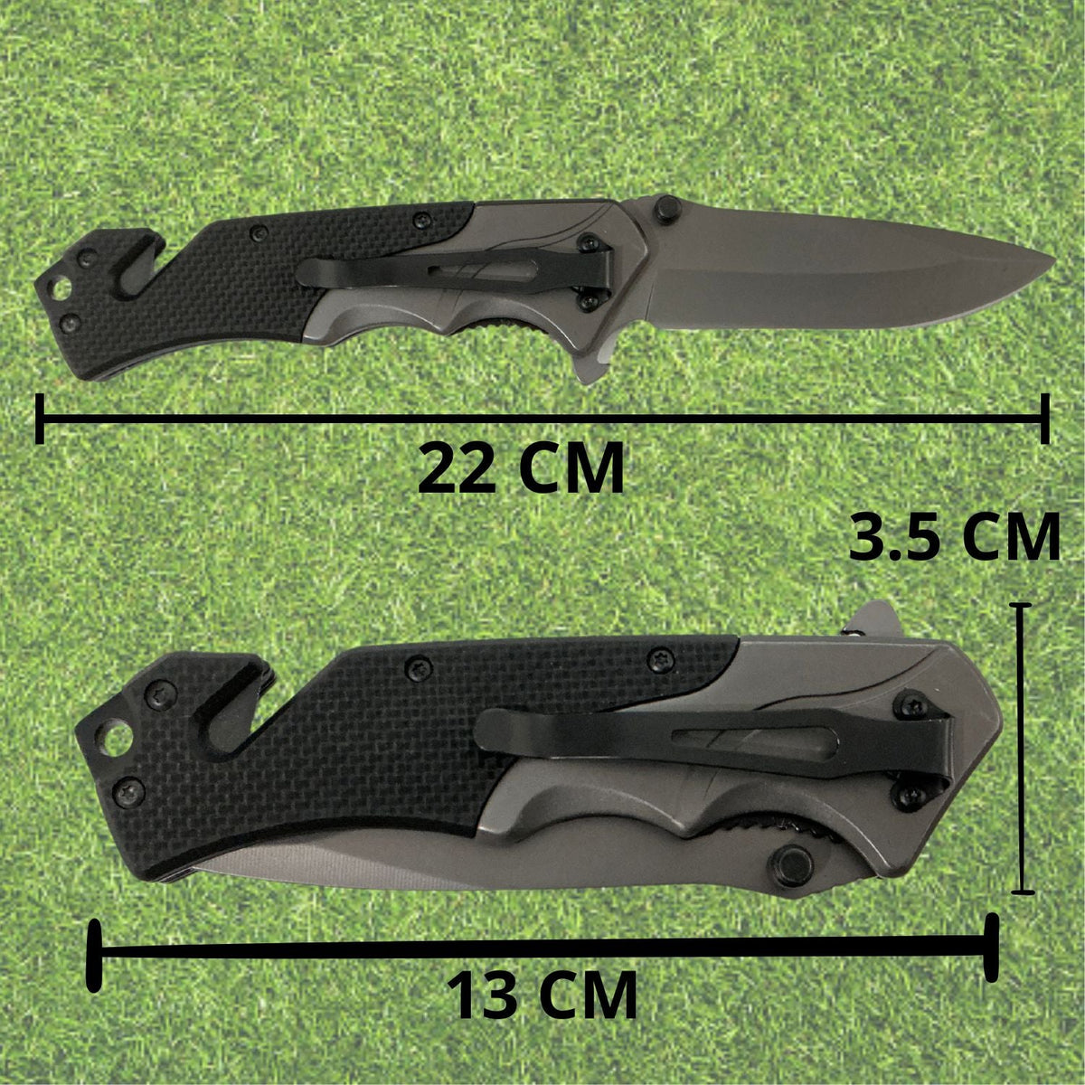 Navaja plegable de bolsillo estilo táctico JFA49 - foto 2