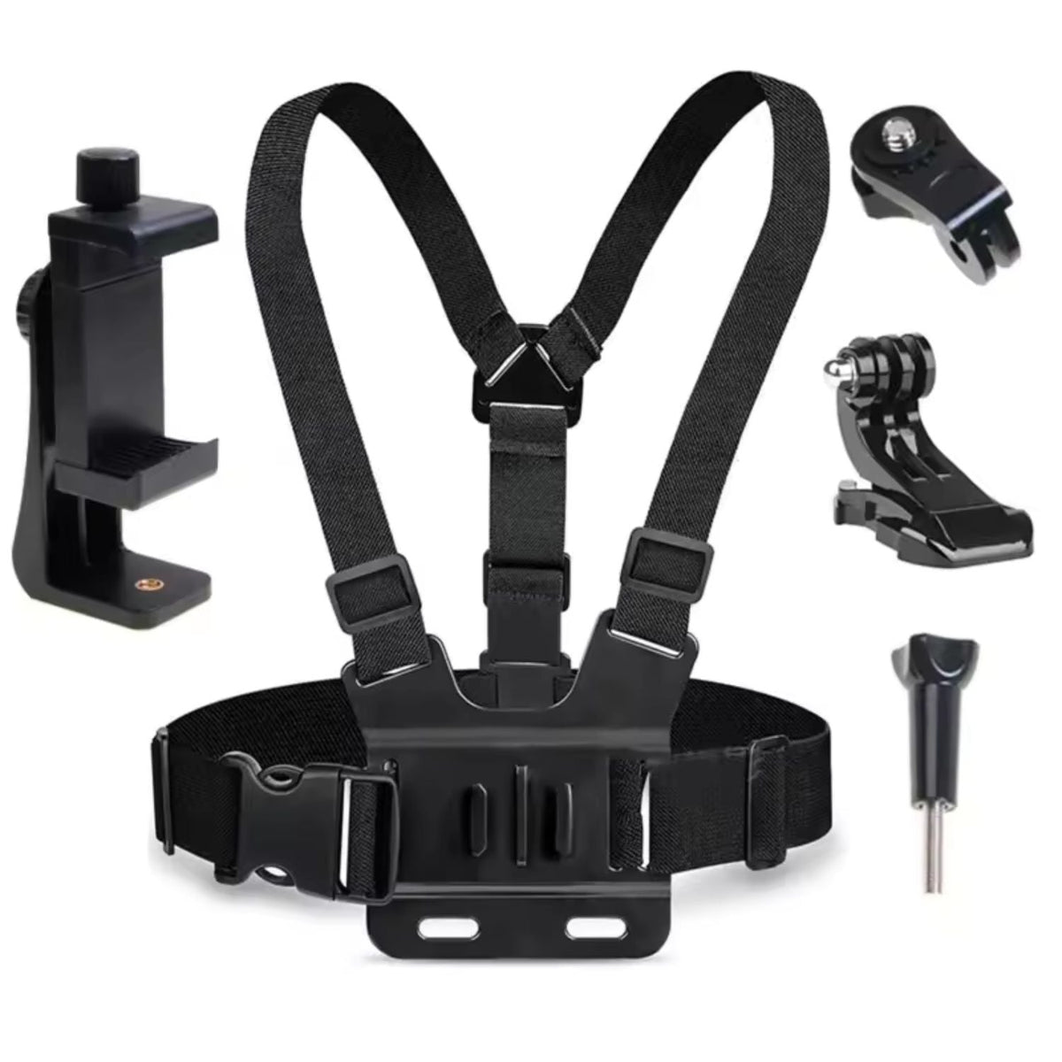 Soporte tipo arnés para celular en el pecho para moto y bici JFBB1 - foto 4