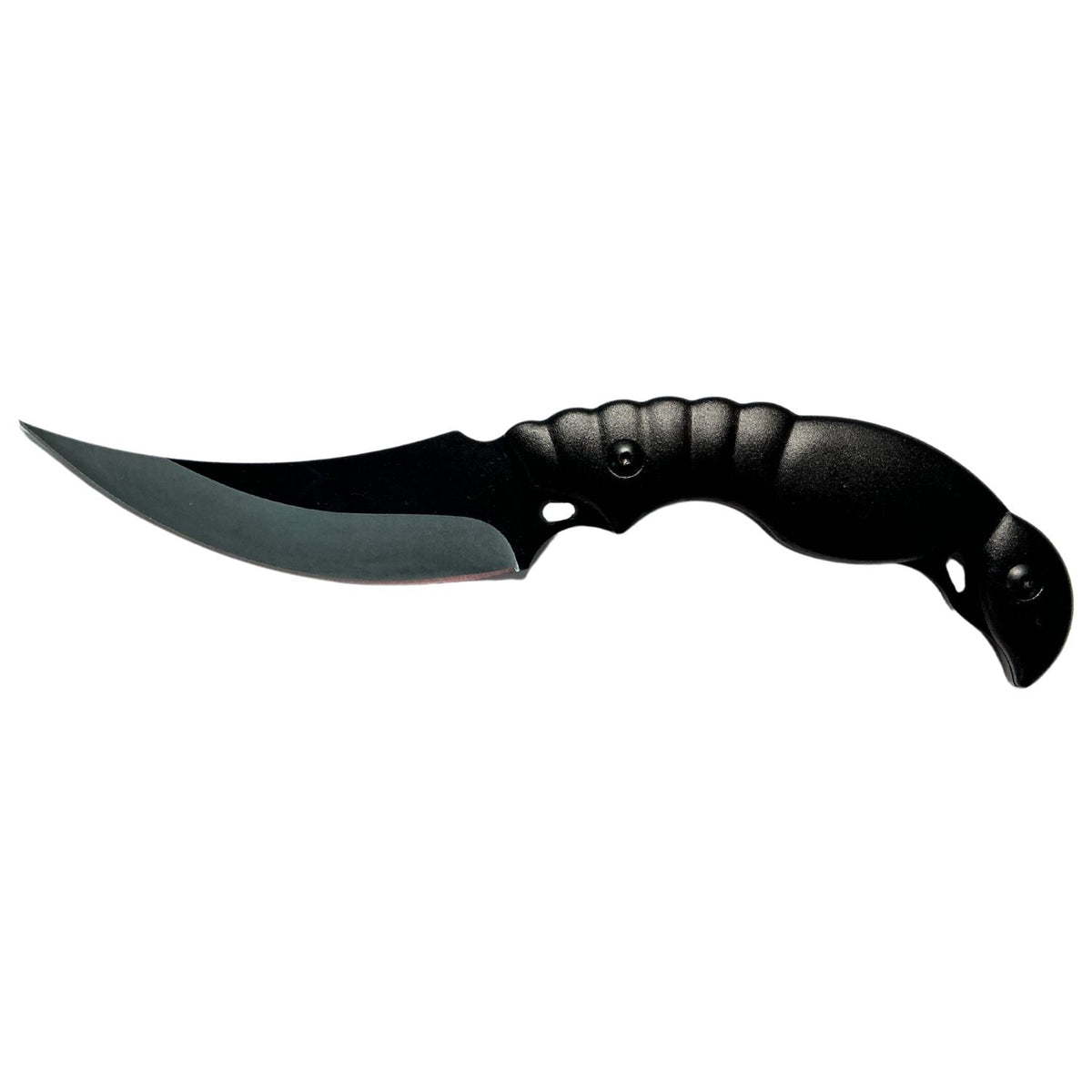 Cuchillo de acero inoxidable con funda para camping JFF882