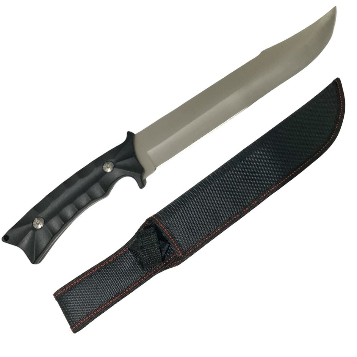 Cuchillo táctico de hoja fija con funda, modelo JFGT1