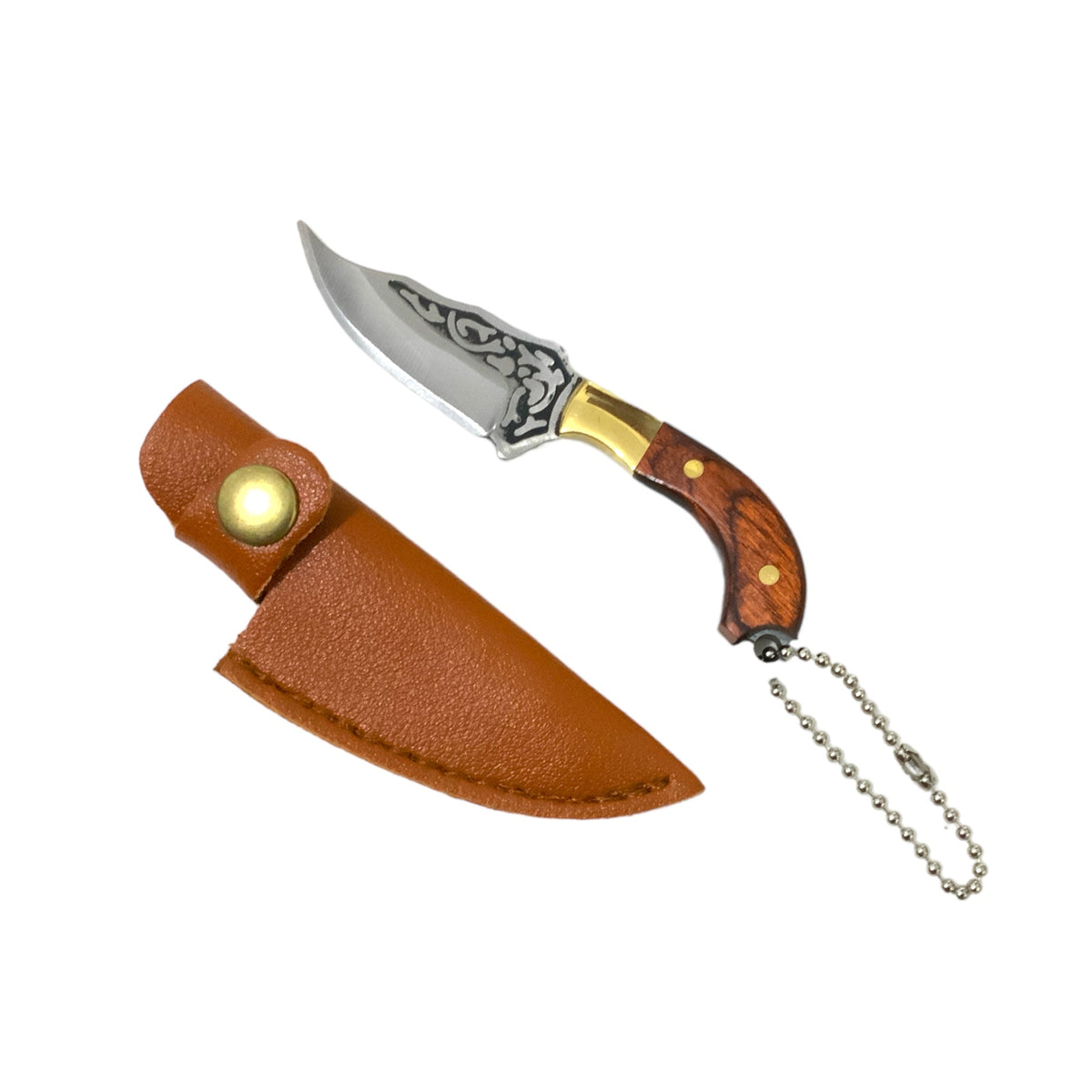 Mini cuchillo para llavero con funda, modelos JFH5 y JFH2