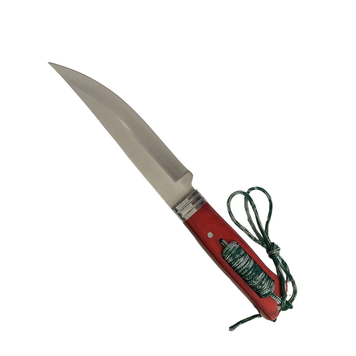 Cuchillo de acero inoxidable con cuerda de supervivencia JFK39