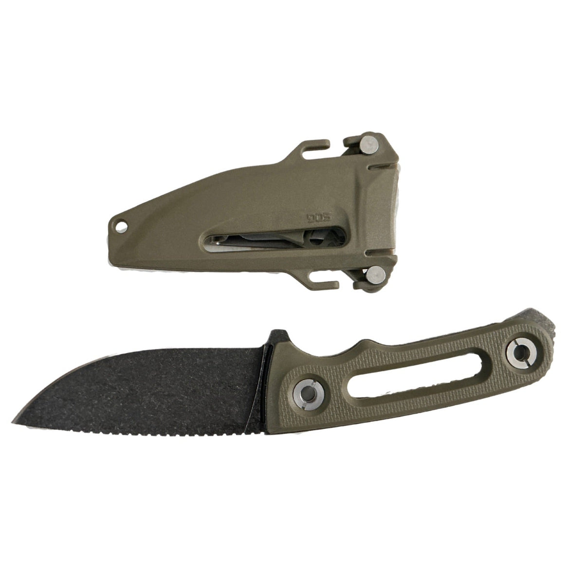 Cuchillo de supervivencia para campismo con clip JFSK42 - foto 3