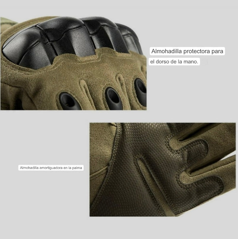 Guantes con nudillos reforzados y puntas touch - foto 3