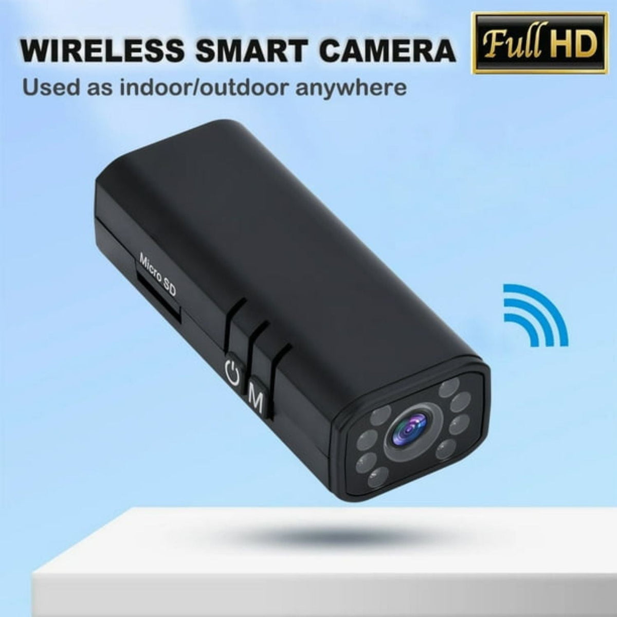 Mini cámara HD 1080P inalámbrica con visión nocturna y WiFi JKA10 - foto 4