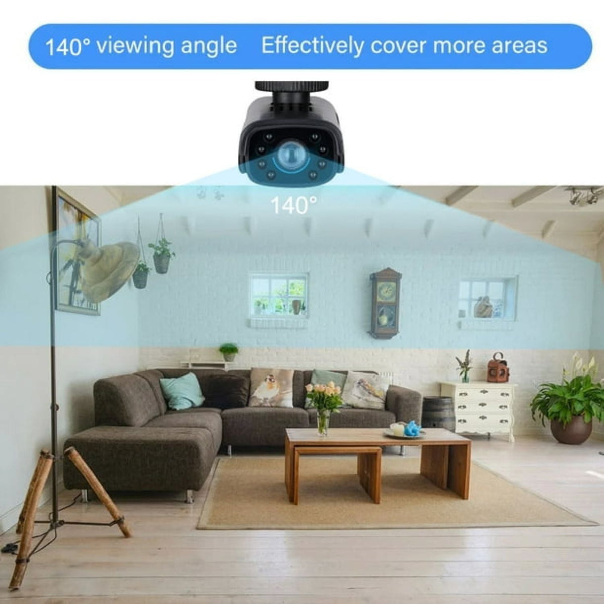 Mini cámara HD 1080P inalámbrica con visión nocturna y WiFi JKA10 - foto 5