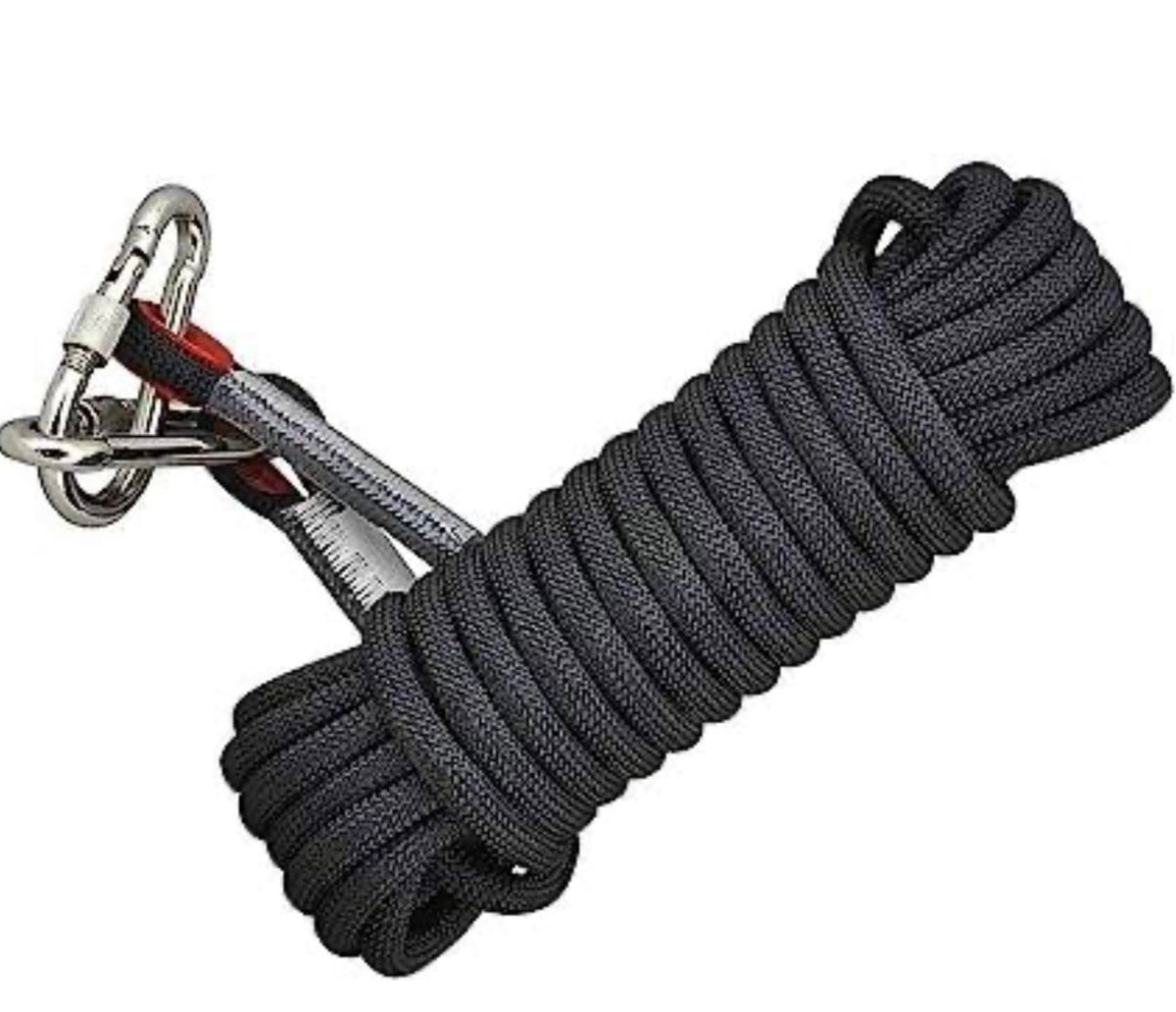 Cuerda de escalada y rapel de 20 metros para escape, modelo JLS-20