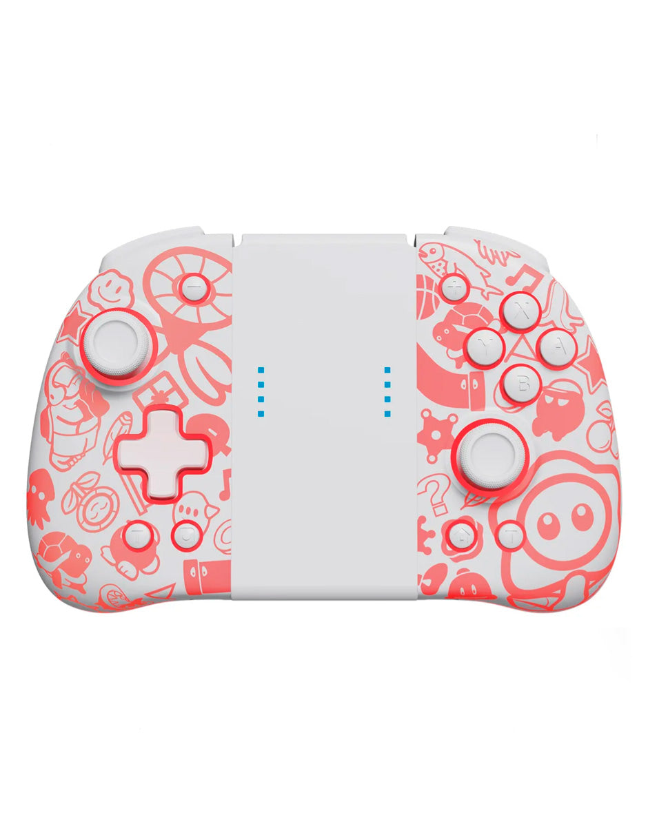 Joypad Pro Compatible con Nintendo Switch – Edición con Luz RGB Naranja