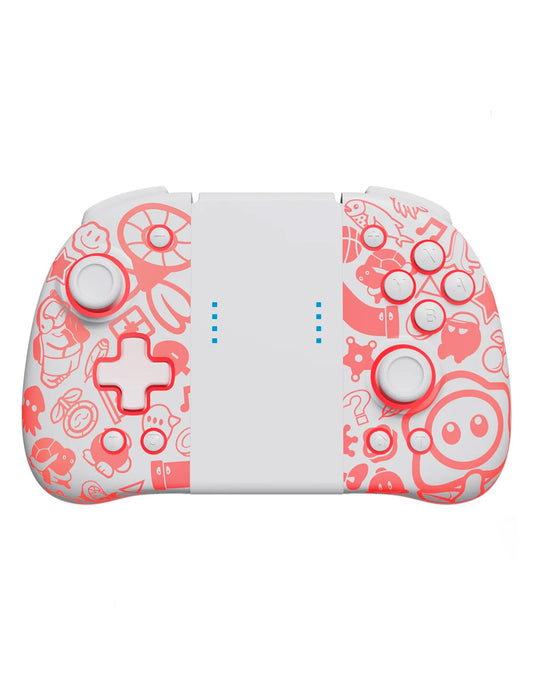 Joypad Pro Compatible con Nintendo Switch – Edición con Luz RGB Naranja