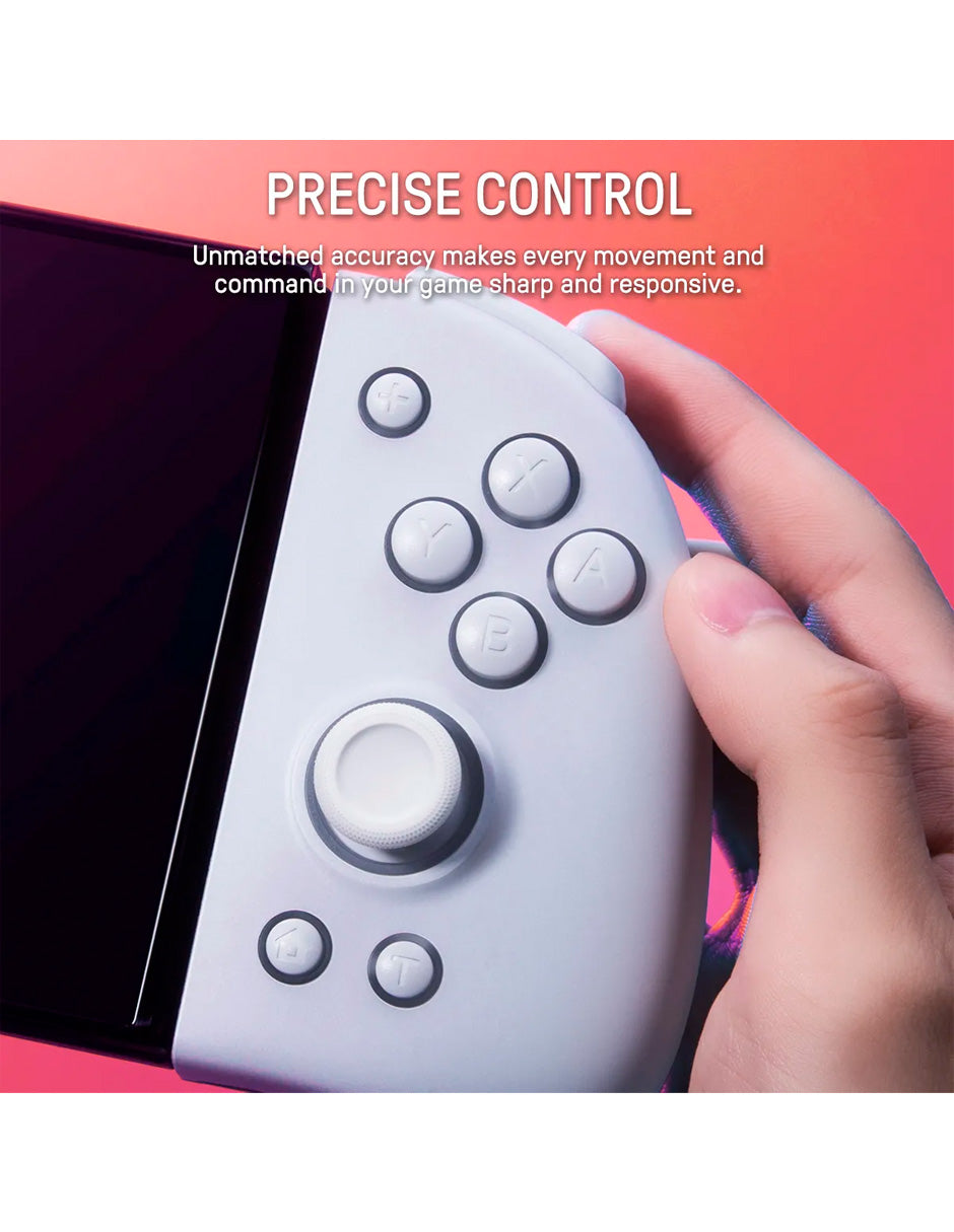 Joypad Pro Compatible con Nintendo Switch – Edición con Luz RGB Naranja
