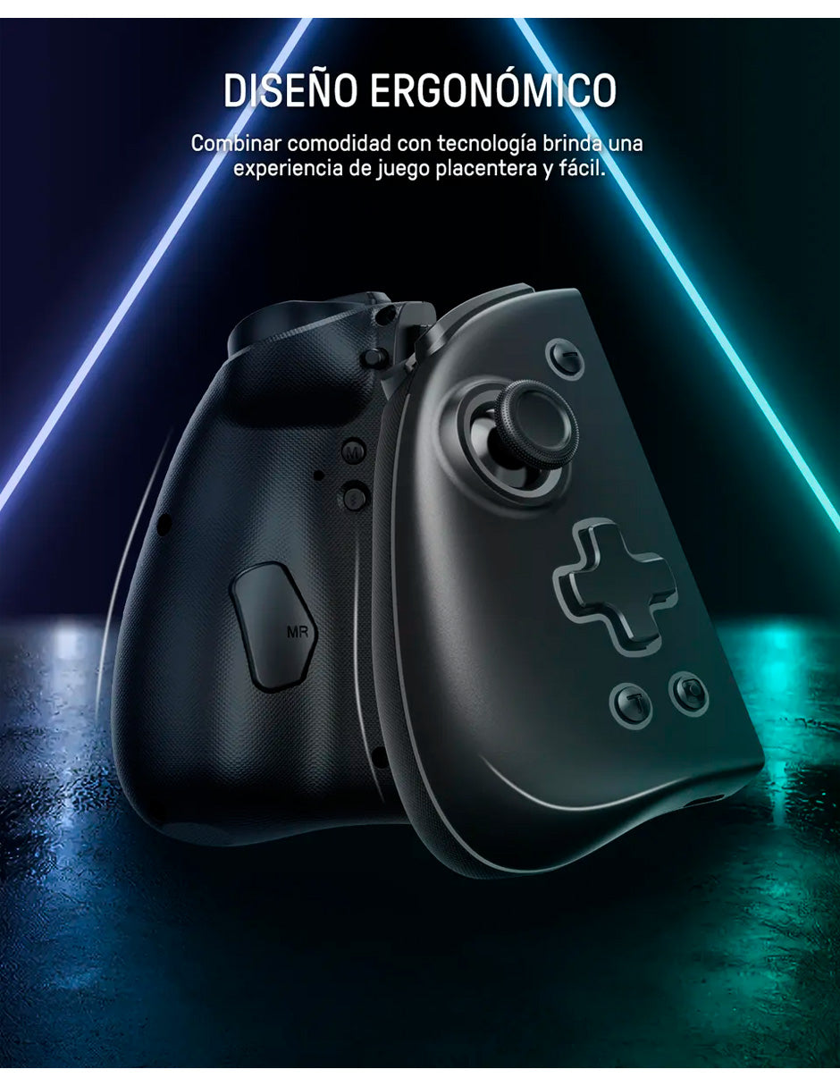 Joypad Pro Compatible con Nintendo Switch – Edición con Luz RGB Verde