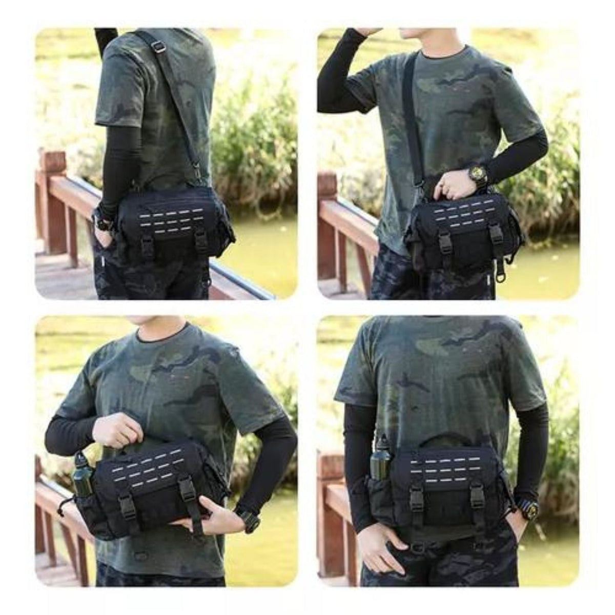 Mochila multiformas: cangurera, maletín y mariconera JYB059 - foto 7