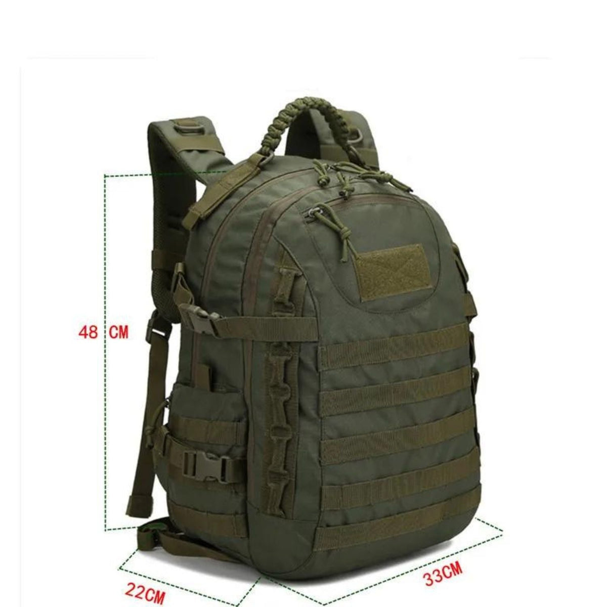 Mochila impermeable de escalada de 35 litros con Molle JYB065 - foto 7