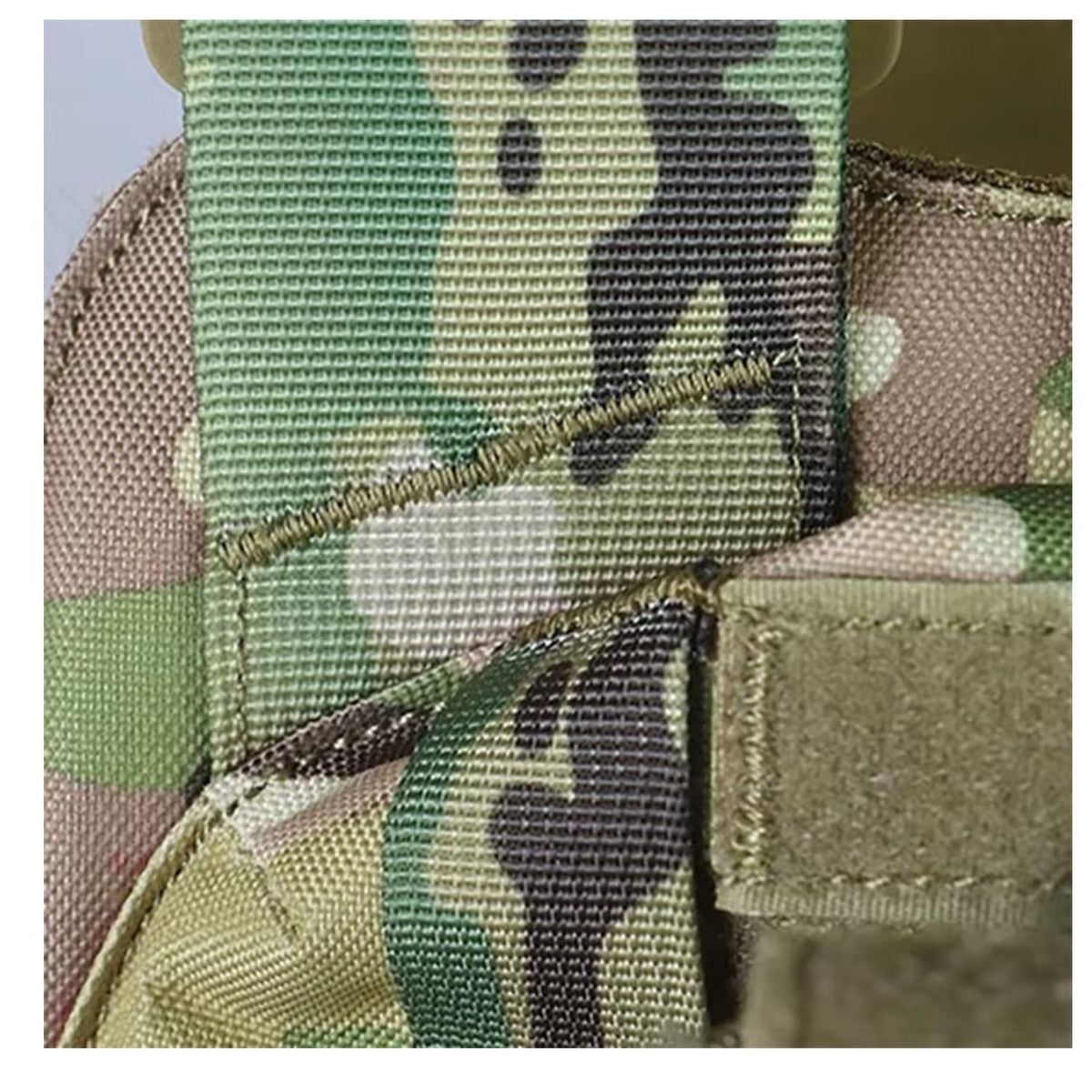 Chaleco táctico portaplacas MOLLE multicam con porta cargadores - foto 5