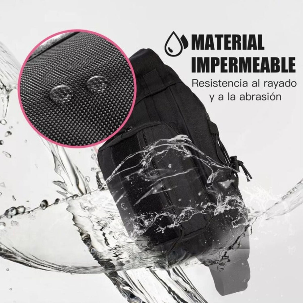 Cangurera impermeable con varios compartimentos JYB033 - foto 3