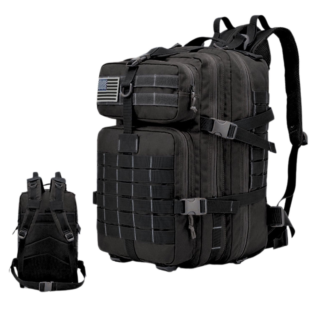 Mochila táctica de 40 L con sistema Molle JYB112