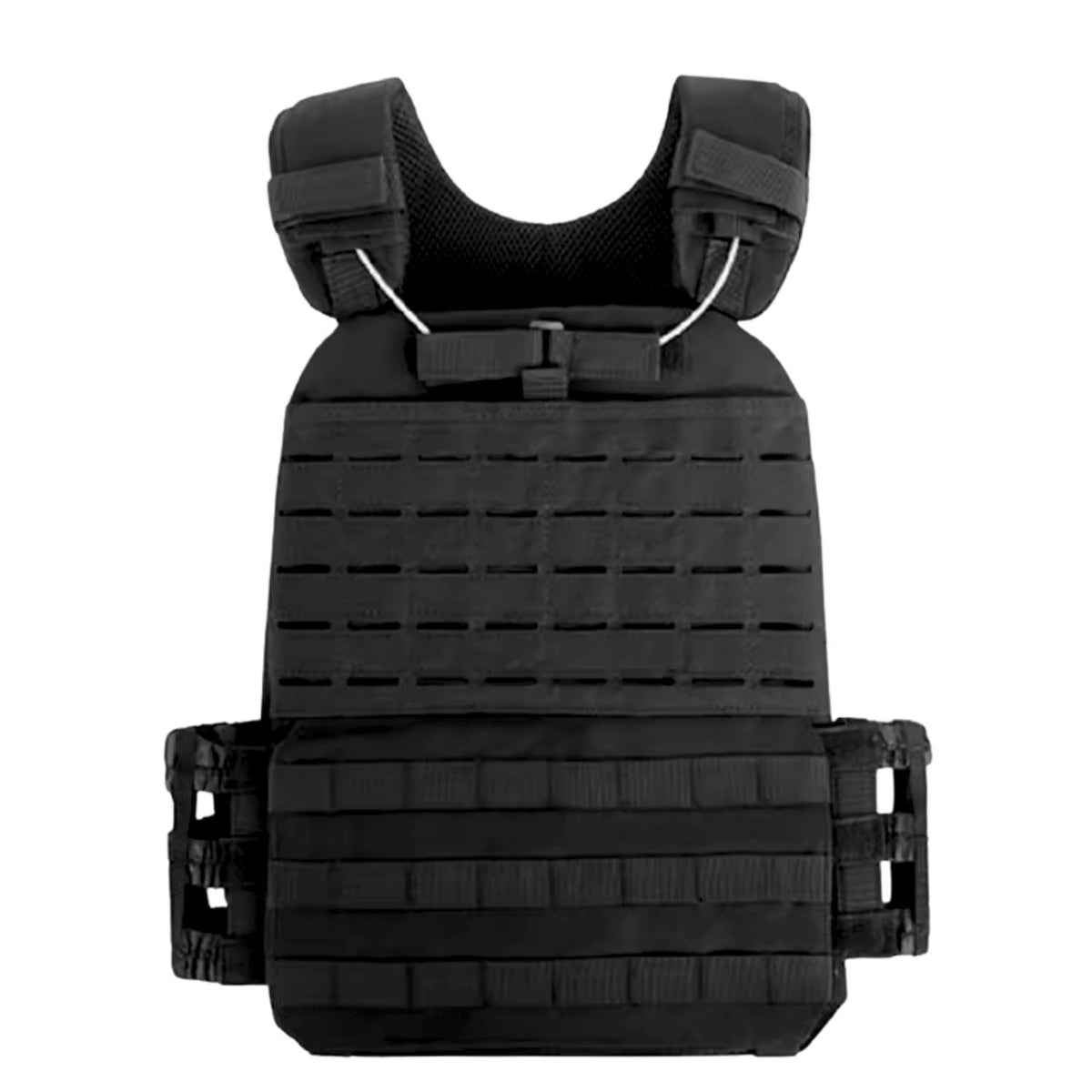 Chaleco táctico modular MOLLE de corte láser con cierres de contactel