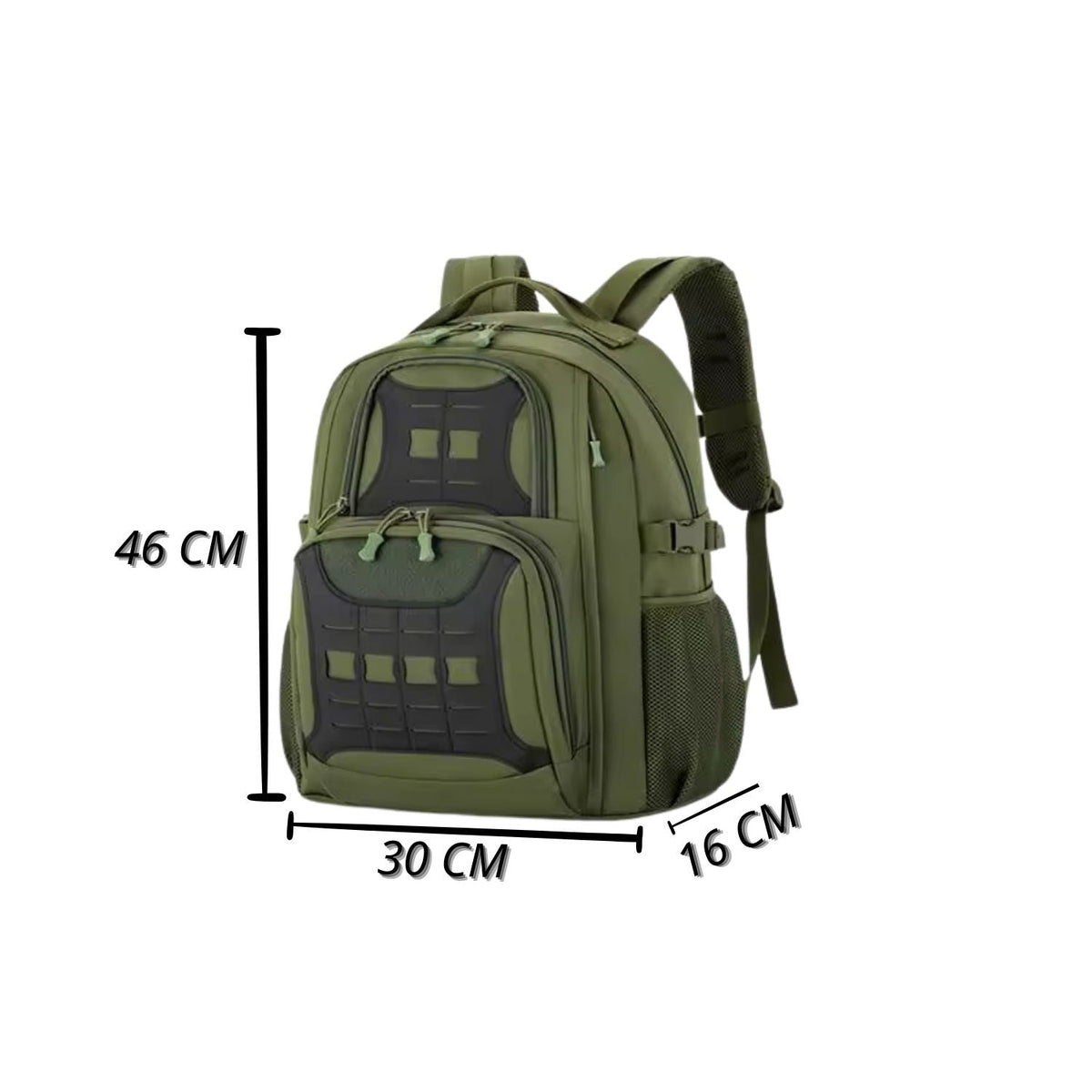Mochila táctica MOLLE de 22 litros impermeable con porta botellas - foto 4