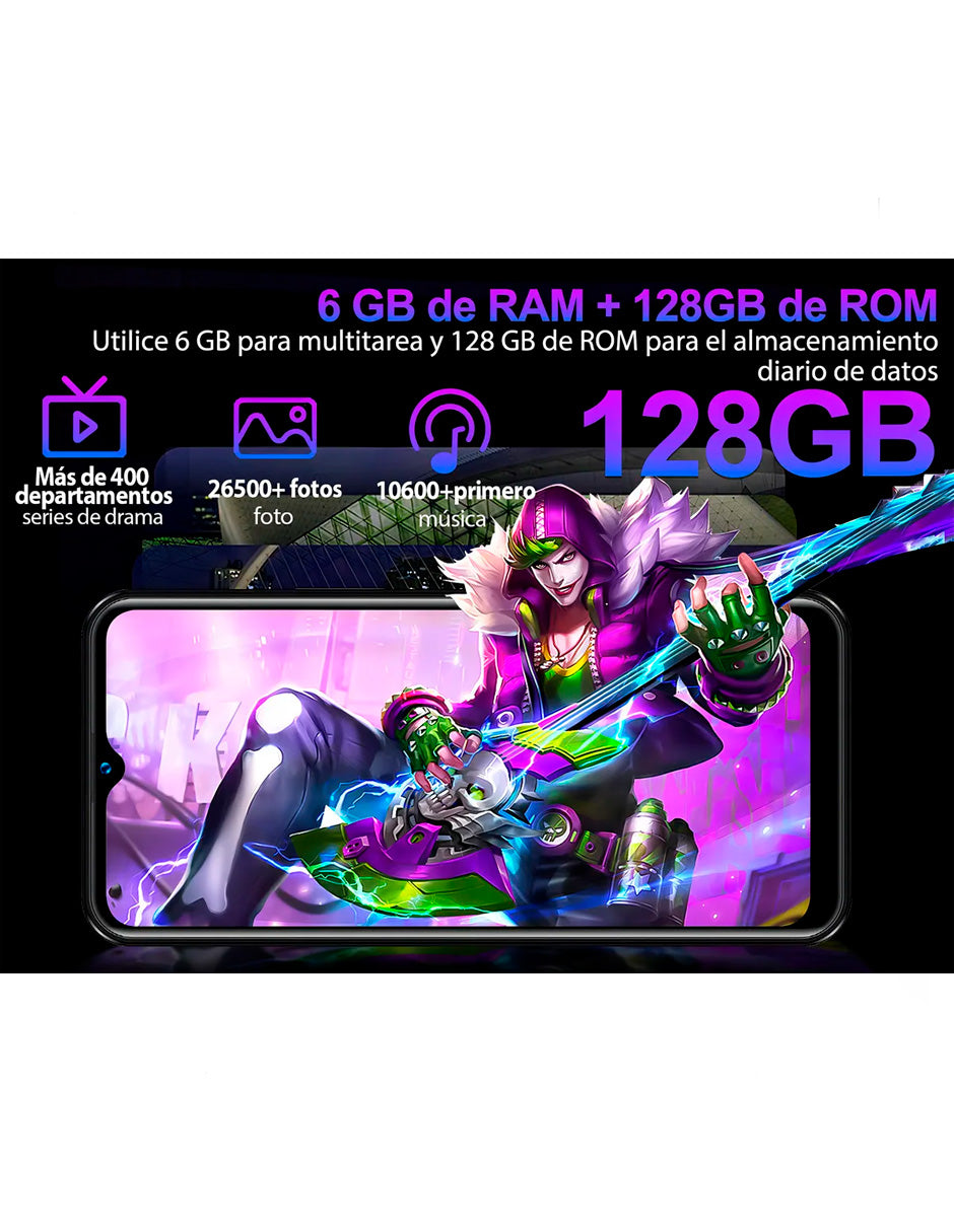 Smartphone K50 Pro Dual SIM 128 GB negro 6 GB RAM GRIS