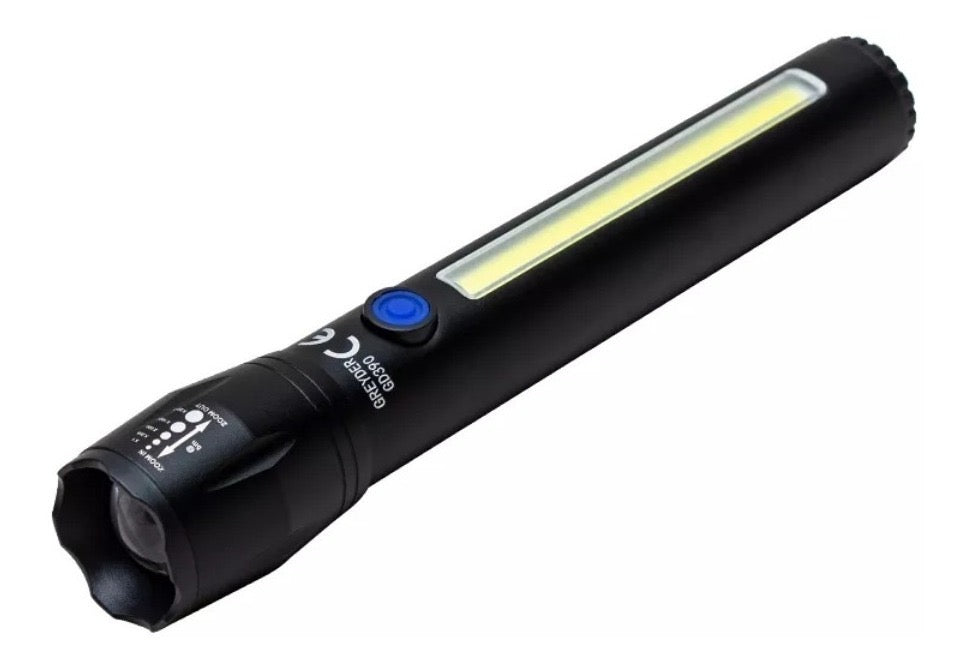 Lámpara recargable con COB lateral en versiones de 3 y 4 pasos, DTKDL - foto 6