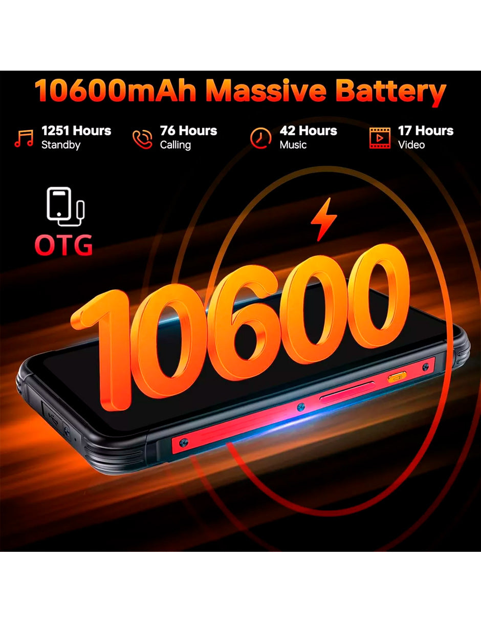 SmartPhone King kong 8 Dual SIM 256 GB 6gb RAM RED