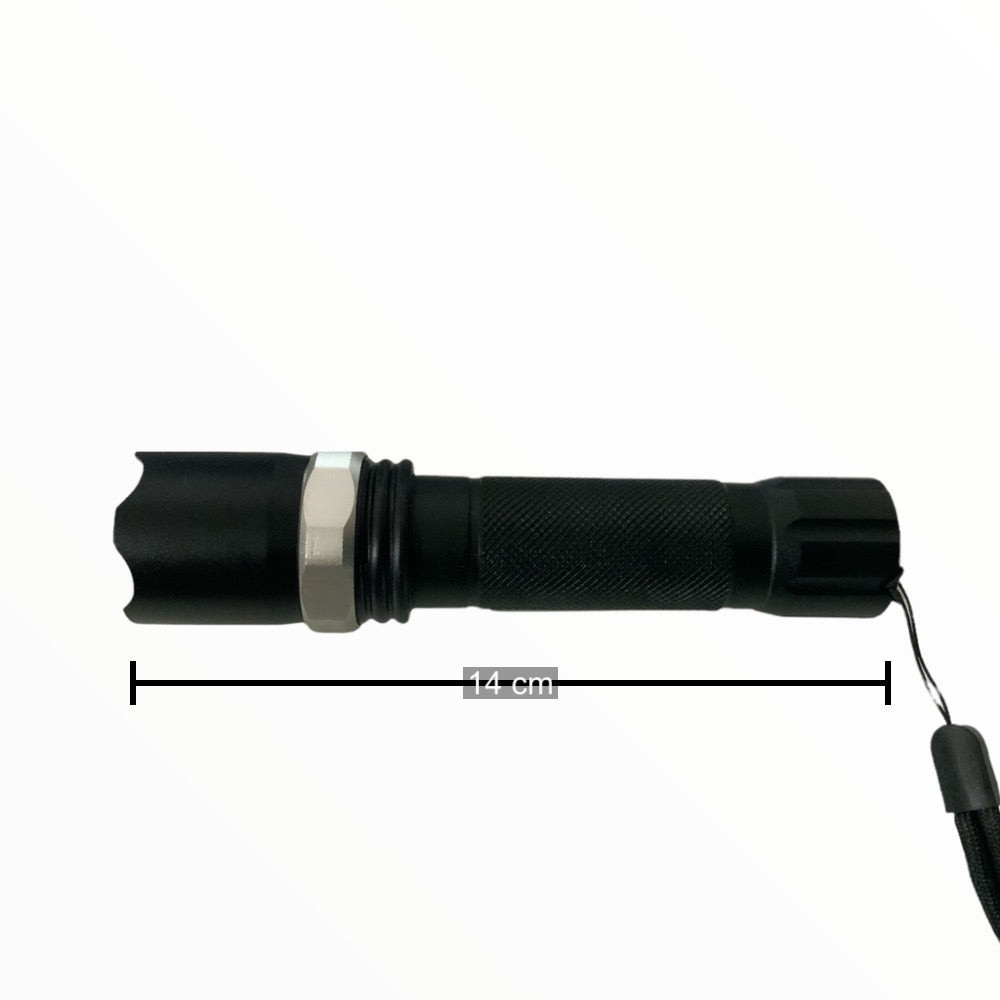 Lámpara Swat con led Cree, zoom y luz cob lateral, modelo LAB919 - foto 2