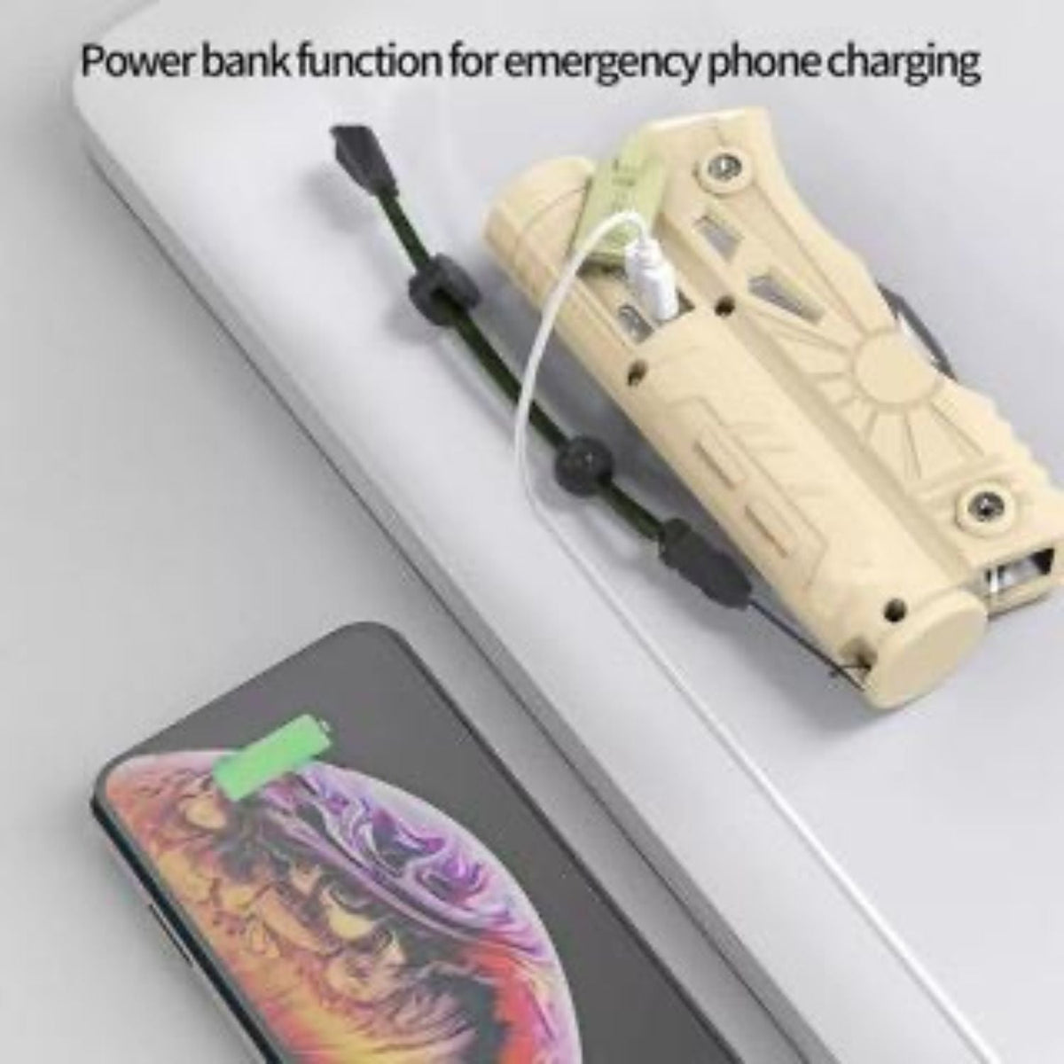 Linterna con navaja multifuncional y power bank, modelo LAPS26 - foto 7