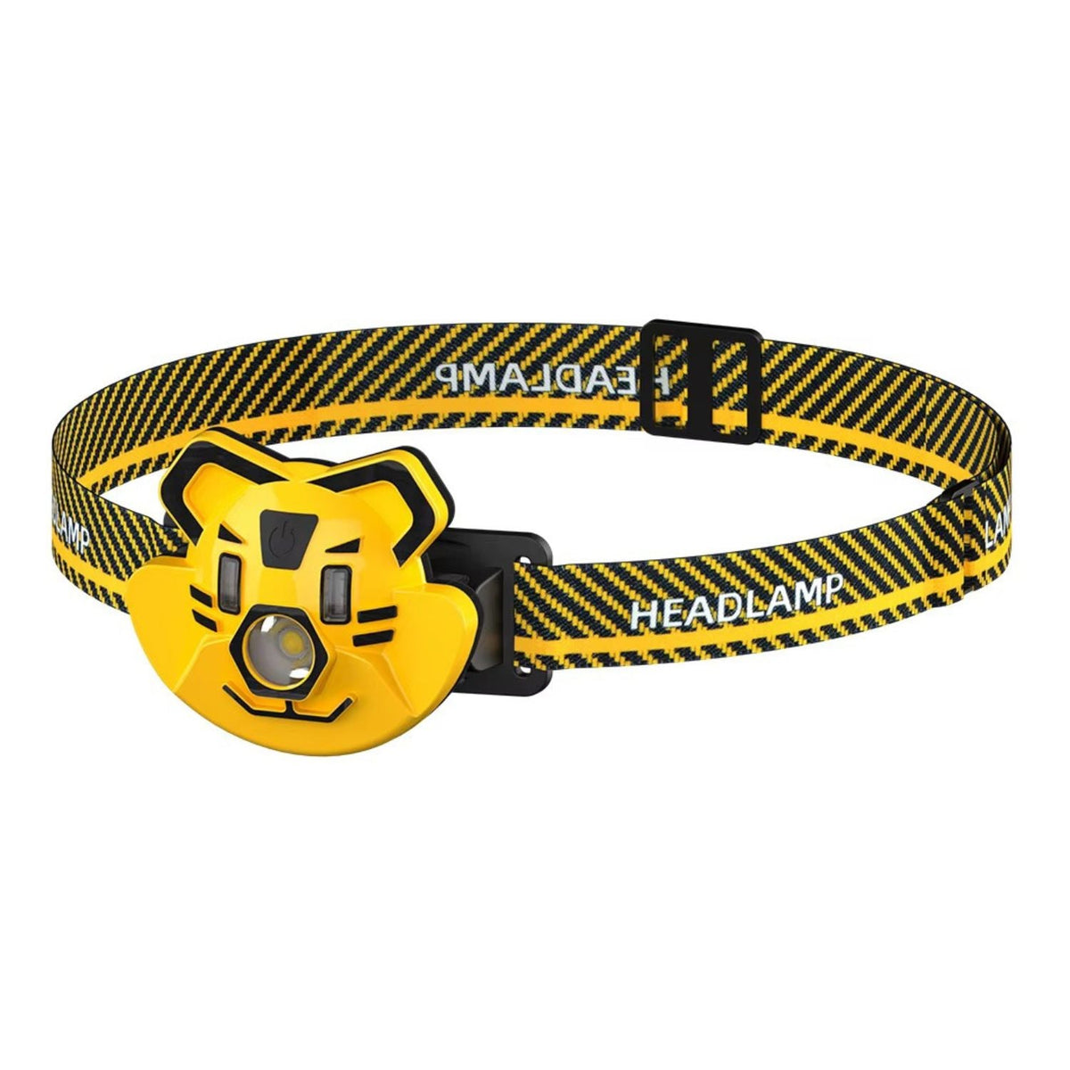 Lámpara frontal infantil con diseño de tigre y 4 modos de luz