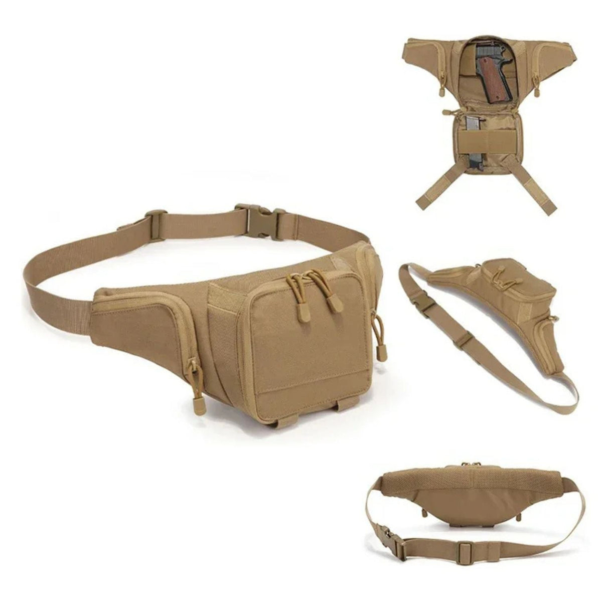 Cangurera de porte oculto para pistola, modelo LYB4 - foto 7