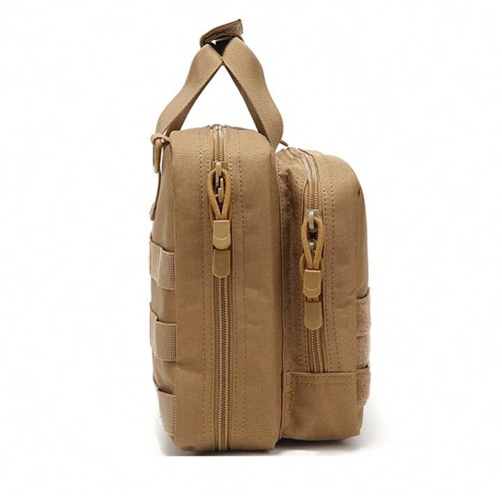 Mochila maletín para arma y accesorios con molle y porta parches - foto 5