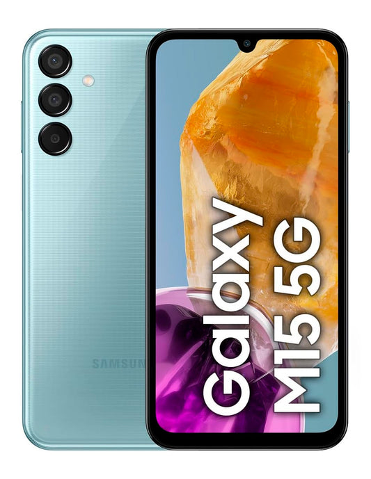 Smartphone M15 5G 128 GB + 4 GB Azul cielo