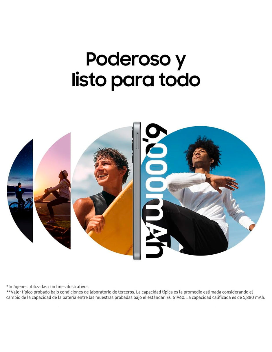 Smartphone M15 5G 128 GB + 4 GB Azul cielo