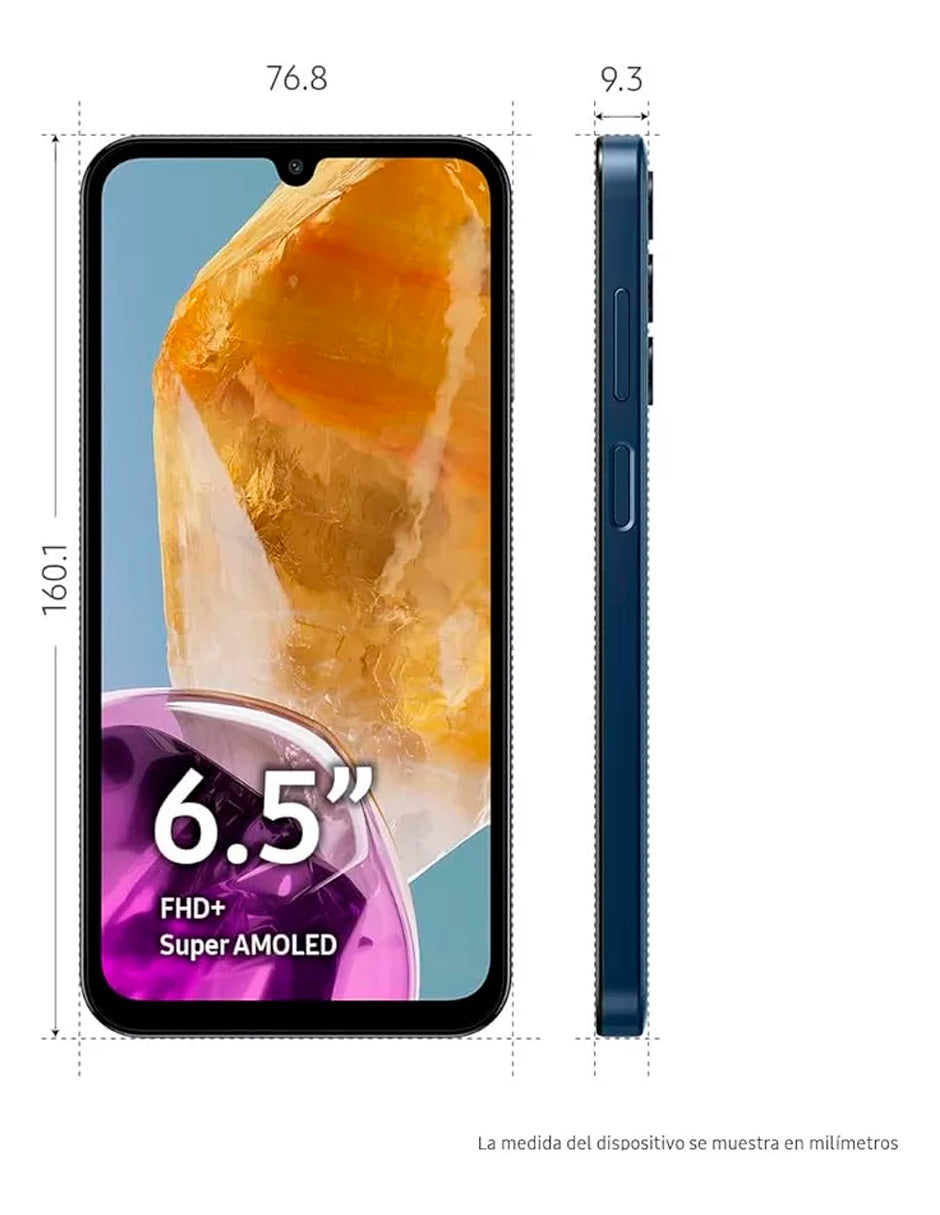 Smartphone M15 5G 128 GB + 4 GB Azul Marino