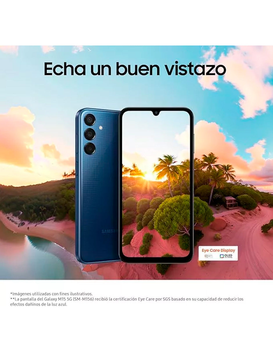 Smartphone M15 5G 128 GB + 4 GB Azul Marino
