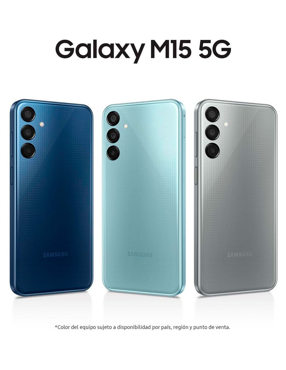 Smartphone M15 5G 128 GB + 4 GB Azul Marino