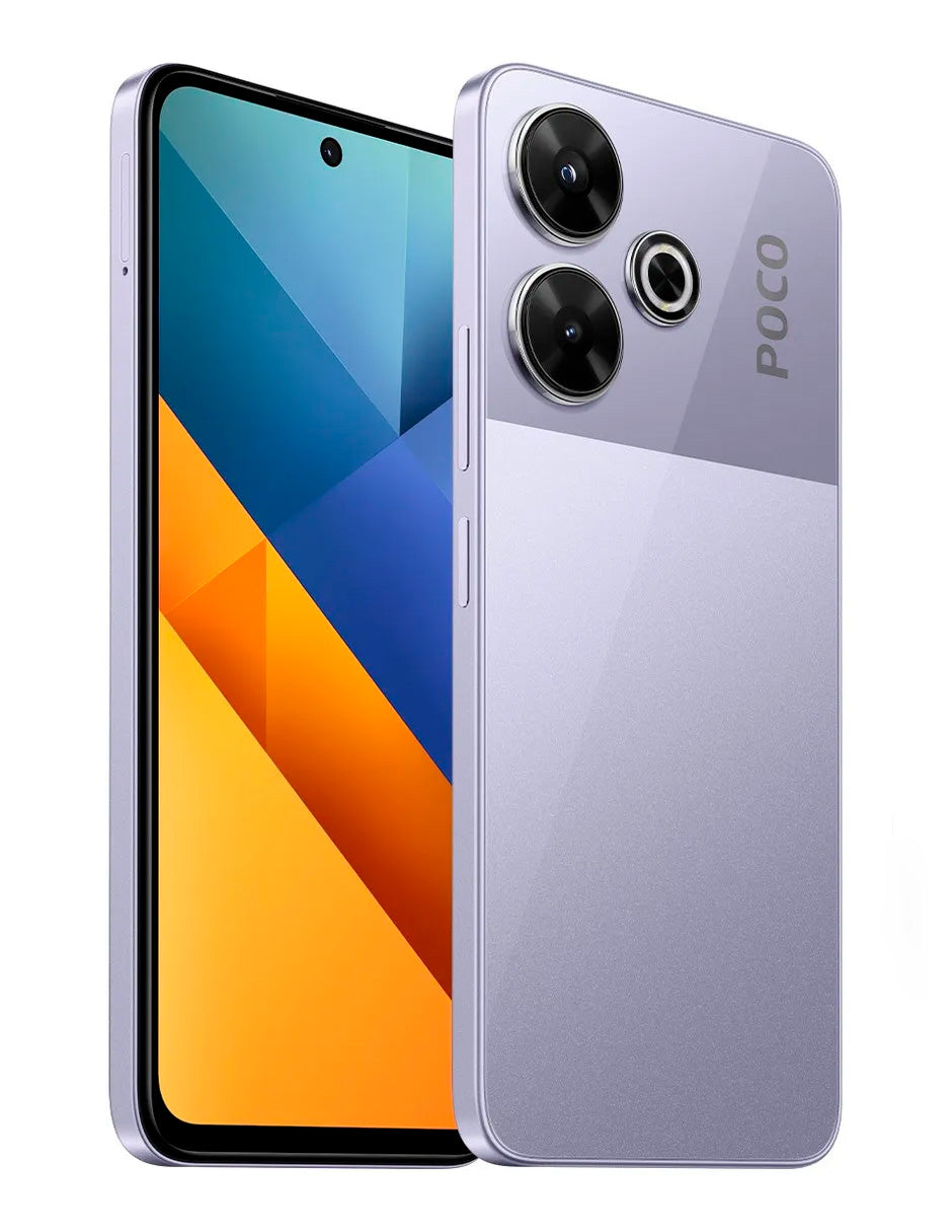 Celular M6 Dual SIM, con 8 GB de RAM y 256 GB de almacenamiento LILA