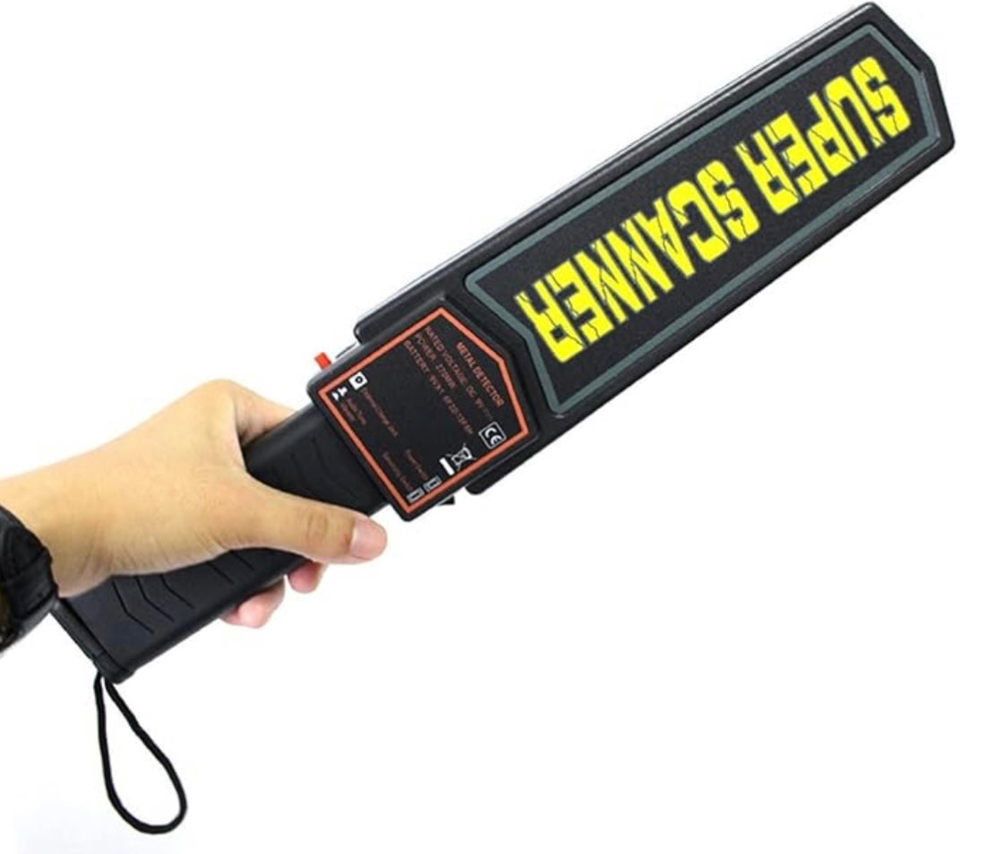 Escáner detector de metales portátil con alerta de sonido y vibración MDB1