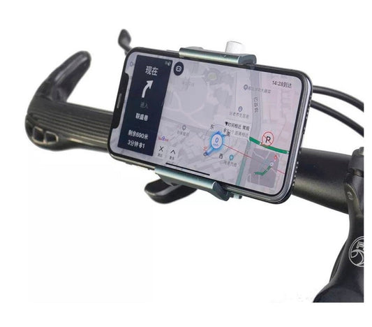 Soporte de aluminio para celular en bicicleta y moto, modelo T-MJ011