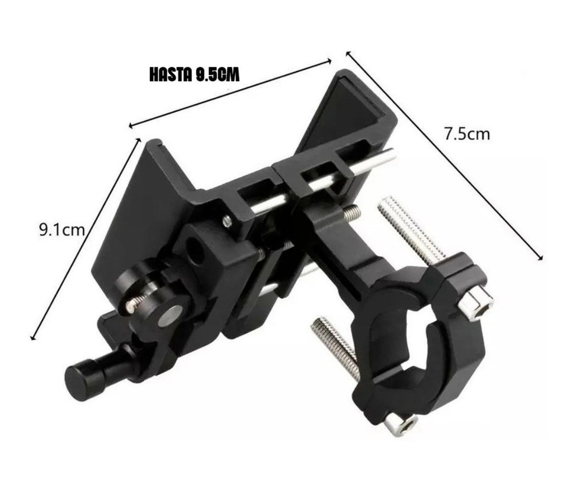 Soporte de aluminio para celular en bicicleta y moto, modelo T-MJ011 - foto 6