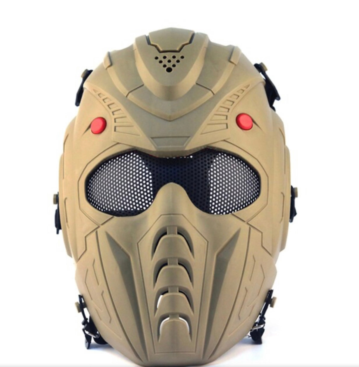 Máscara táctica de cara completa para paintball MJ-012