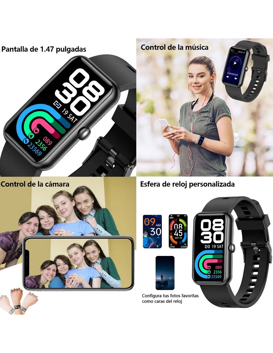 Reloj Inteligente ML4 Petukita Box Unisex Deportivo