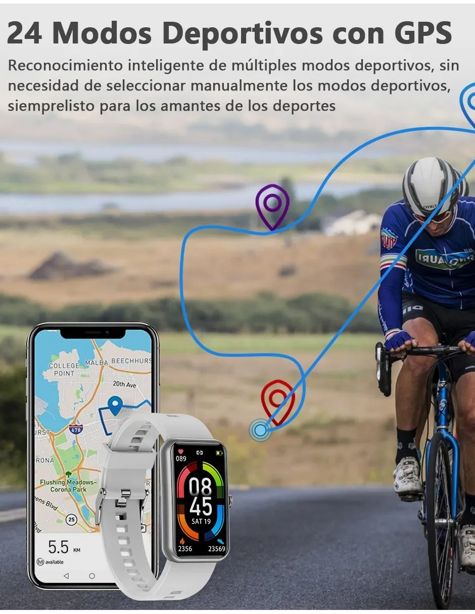 Reloj Inteligente ML4 Petukita Box Unisex Deportivo