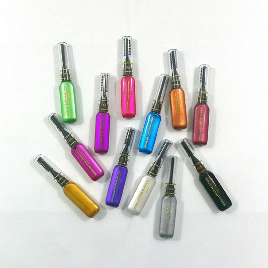Set de tintes de fantasía para cabello en 12 tonos