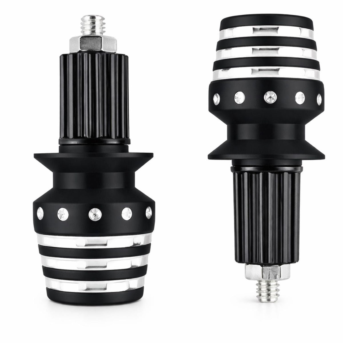 Bar ends slider de aluminio CNC para manubrio de moto, ajuste 22.2 mm