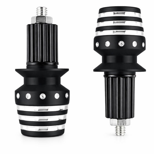 Bar ends slider de aluminio CNC para manubrio de moto, ajuste 22.2 mm